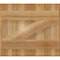Ekena Millwork Joined Board-n-Batten Shutters w/Z-Bar, Rough Sawn Western Red Cedar, 21 1/2W x 19H, PR RBJ06Z21X019RWR - alternate 3